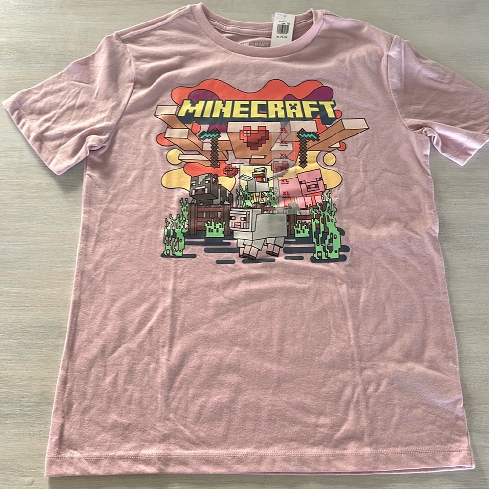 NWT Old Navy Minecraft T size XL